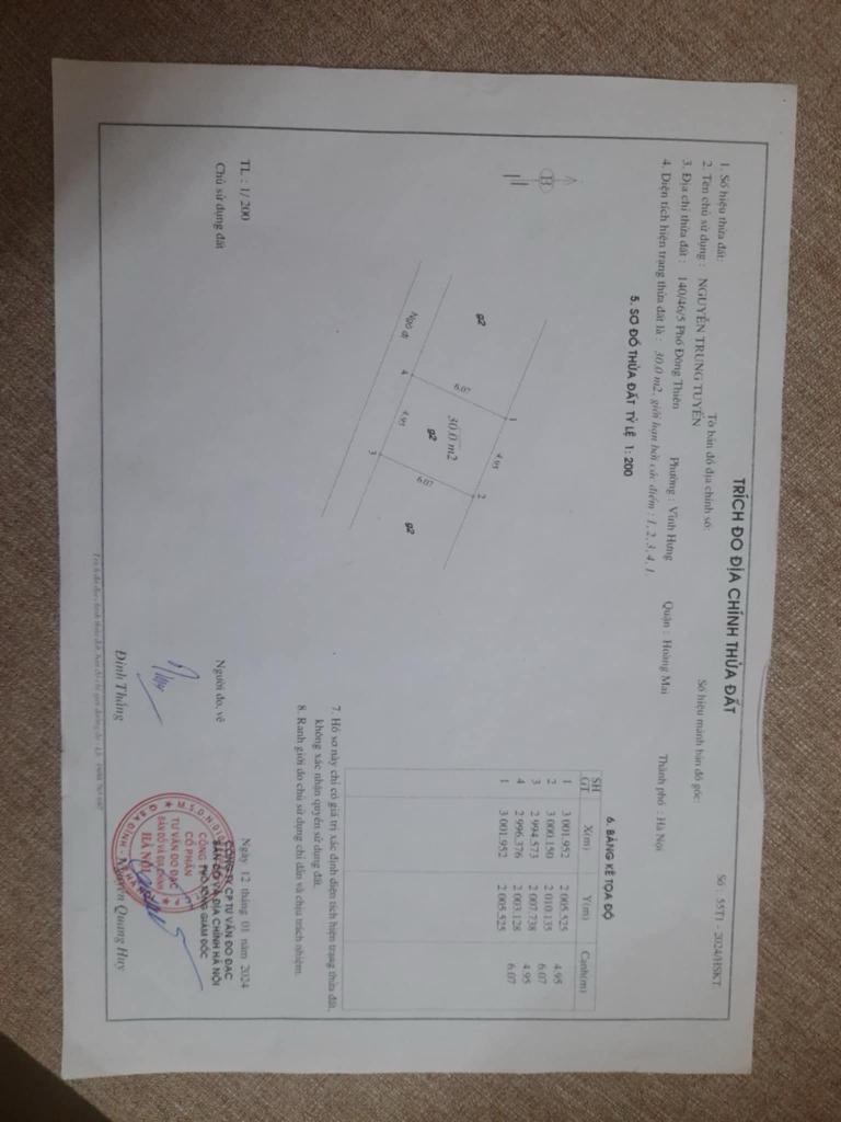 Bán nhà Đông Thiên - diện tích 30m2 2 tầng - nhà chưa sổ - giá 2,4 tỷ