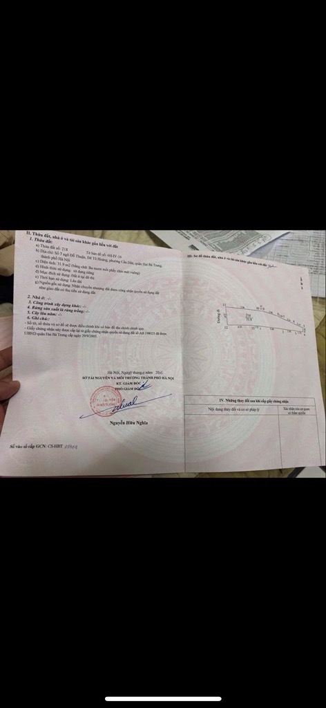 Bán nhà Đỗ Thuận - diện tích 32m2 1 tầng - Kinh doanh ô tô đỗ cửa - giá 7,5 tỷ