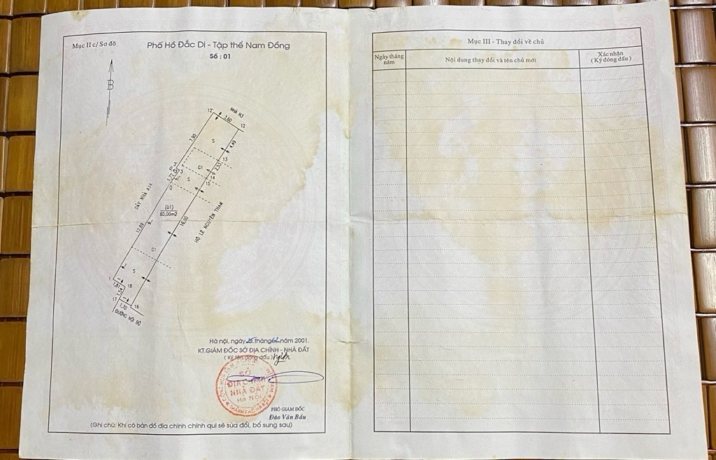 Bán nhà Hồ Đắc Di - diện tích 80m2 1 tầng - Ô TÔ ĐỖ CỬA - giá 16,2 tỷ