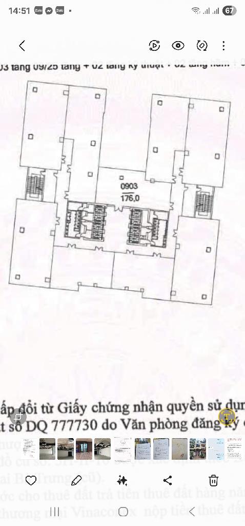 Bán nhà Bạch Mai - diện tích 176m2 9 tầng - Căn hộ văn phòng thương mại - giá 9,7 tỷ