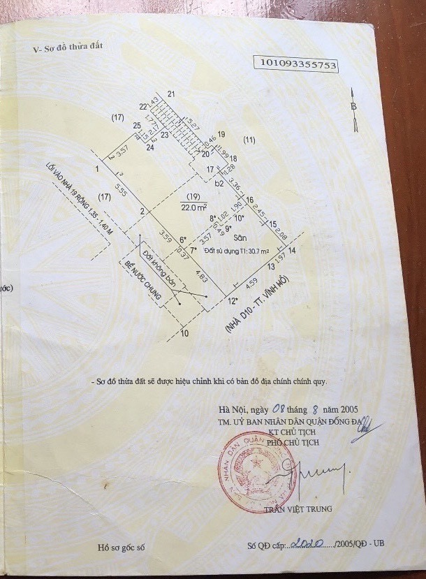 Bán nhà Thái Thịnh - diện tích 97m2 1 tầng - MẶT NGÕ Ô TÔ - KINH DOANH TỐT - giá 6,3 tỷ