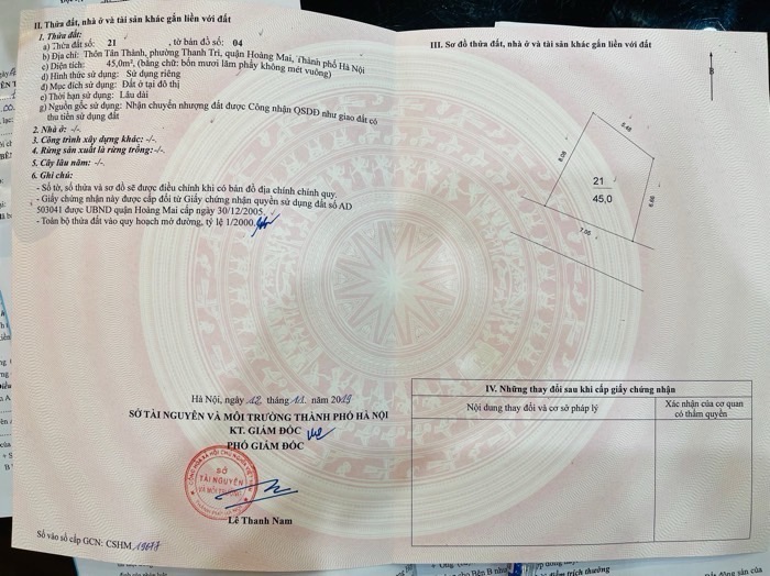 Bán nhà Nguyễn Khoái - diện tích 45m2 3 tầng - Ô TÔ TRÁNH, ĐỖ NGÀY ĐÊM - LÔ GÓC - NHÀ ĐẸP - GIÁ RẺ NHẤT - giá 8,25 tỷ