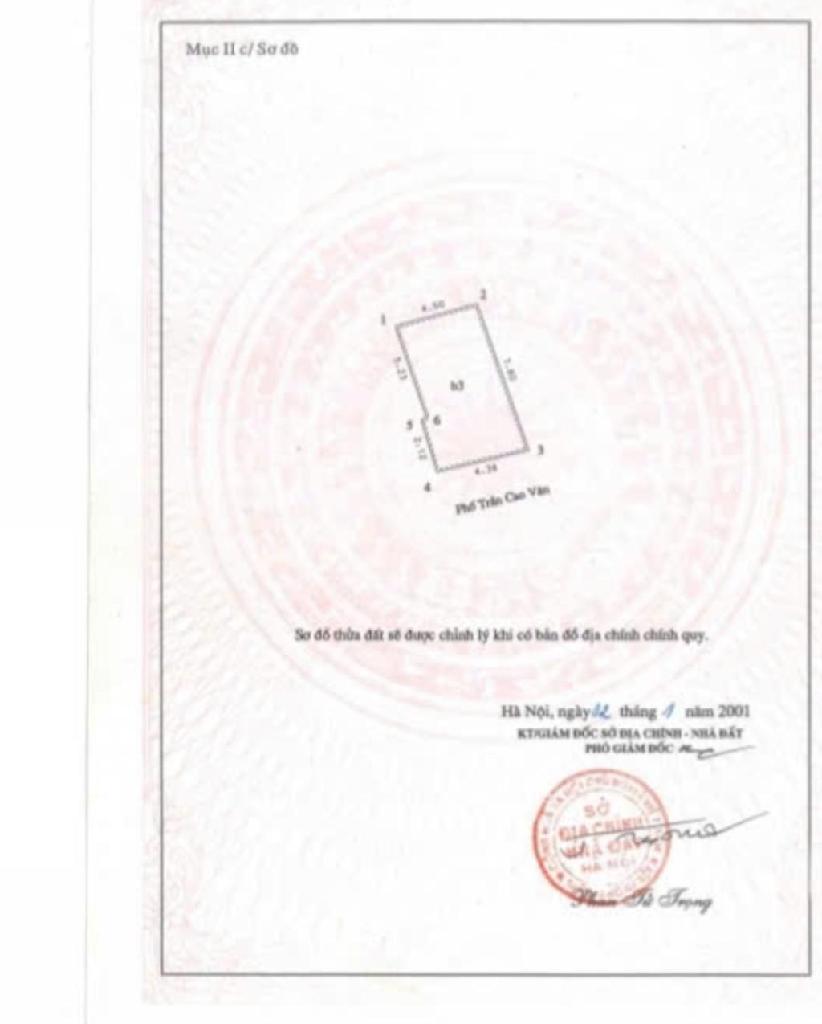 Bán nhà Trần Cao Vân - diện tích 36m2 4 tầng - Ô TÔ TRÁNH - giá 16 tỷ