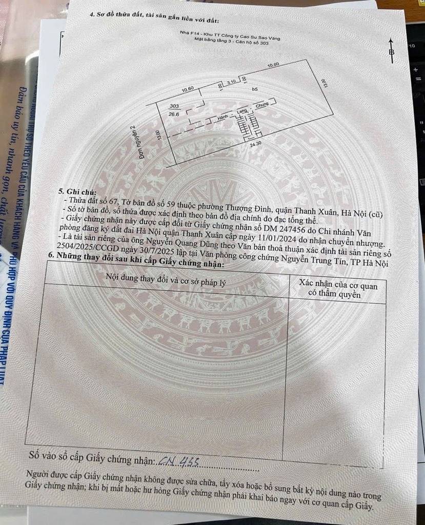 Bán nhà Khương Đình - diện tích 26.6m2 3 tầng - Nhà đẹp full nội thất - giá 3,7 tỷ