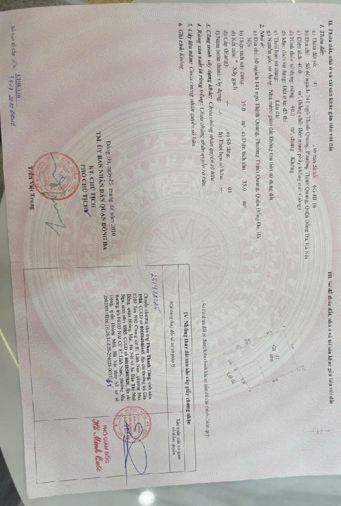 Bán nhà Thịnh Quang - diện tích 40m2 7 tầng - Ô TÔ 30M - NHÀ MỚI COONG - giá 14,9 tỷ