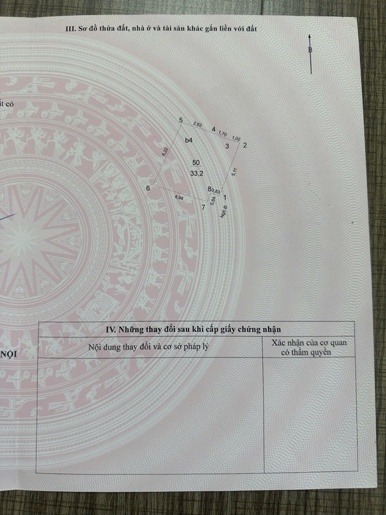 Bán nhà Ngõ Mai Hương - diện tích 33m2 4 tầng - Sổ đỏ chính chủ - giá 7,4 tỷ