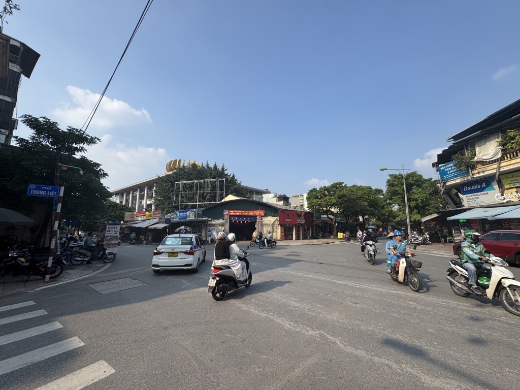 Bán nhà Trung Liệt - diện tích 50.9m2 1 tầng - Lô góc 3 mặt - giá 7,35 tỷ