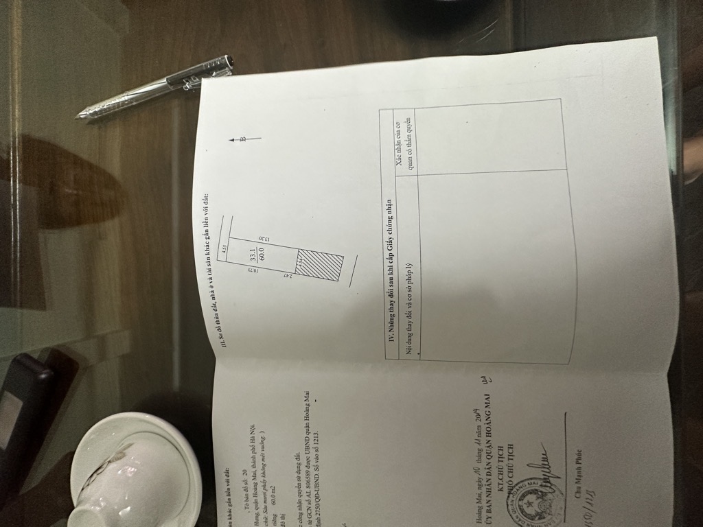 Bán nhà Vĩnh Hưng - diện tích 60m2 3 tầng - ô tô nhỏ lùi đít đỗ gần cửa - giá 12,6 tỷ