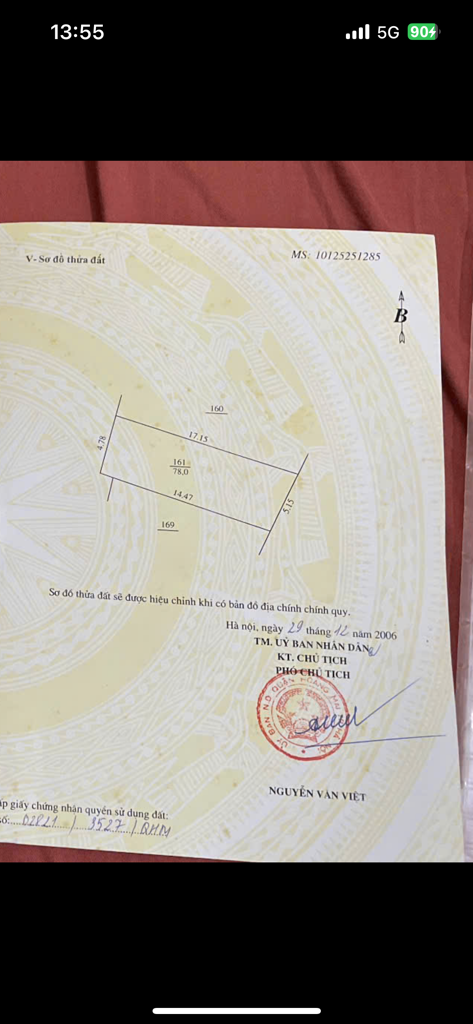 Bán nhà Trương Định - diện tích 78m2 1 tầng - ô tô vào trong nhà - giá 19,5 tỷ