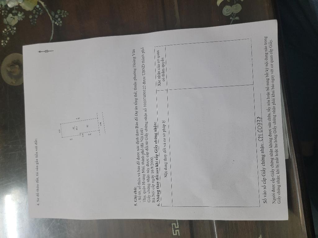 Bán nhà Tam Trinh - diện tích 45m2 3 tầng - Ô TÔ TRÁNH ĐỖ - giá 16,5 tỷ