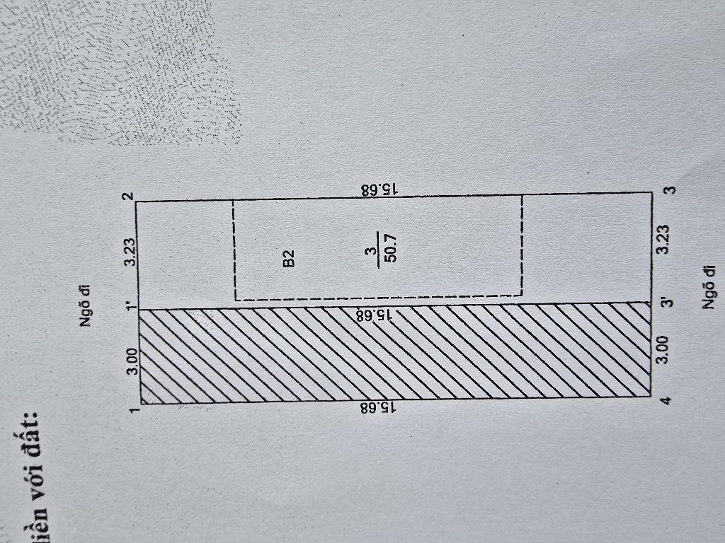 Bán nhà Hoàng Đạo Thành - diện tích 50.7m2 4 tầng - 2 mặt thoáng - giá 16,5 tỷ