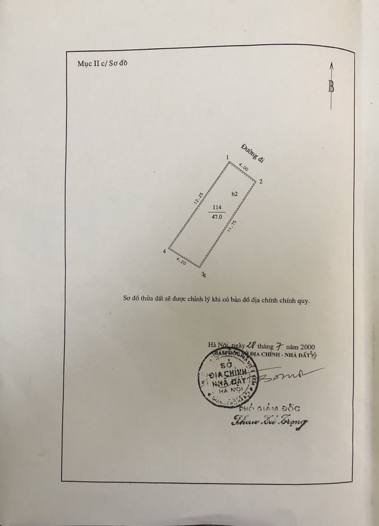 Bán nhà Khương Đình - diện tích 47m2 2 tầng - Mặt phố vỉa hè - giá 13 tỷ