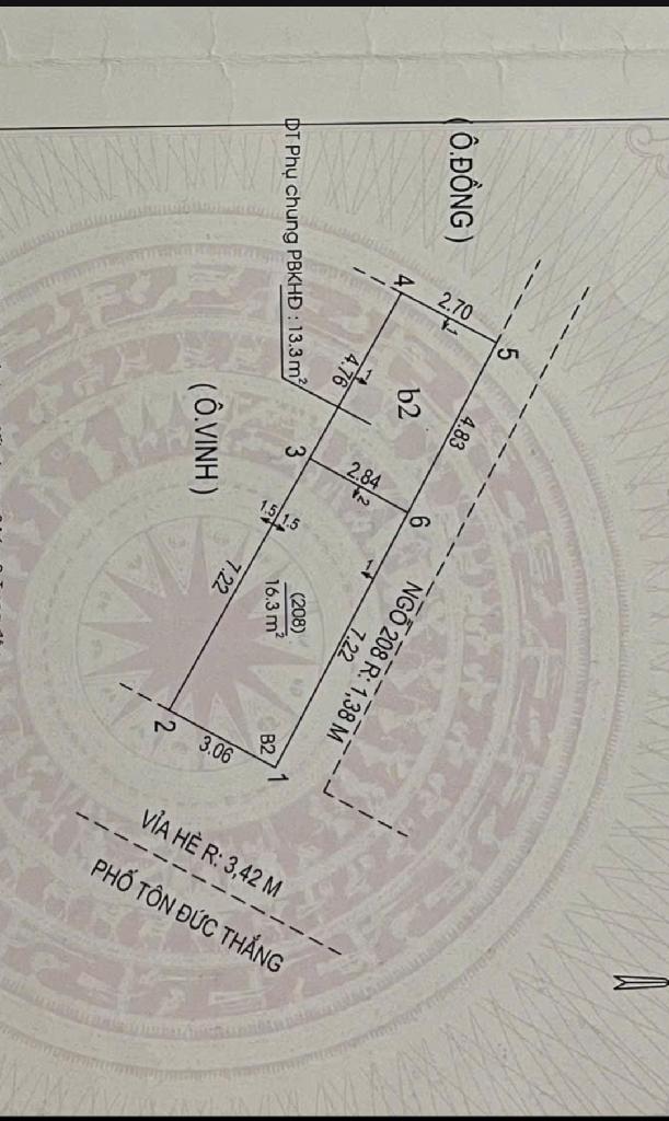 Bán nhà Tôn Đức Thắng - diện tích 34,6m2 5 tầng - Lô góc 2 thoáng, mặt phố kinh doanh Vip bậc nhất - giá 17,7 tỷ