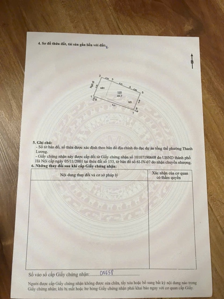Bán nhà Đê Trần Khát Chân - diện tích 46m2 5 tầng - Mặt ngõ thông - giá 12,8 tỷ