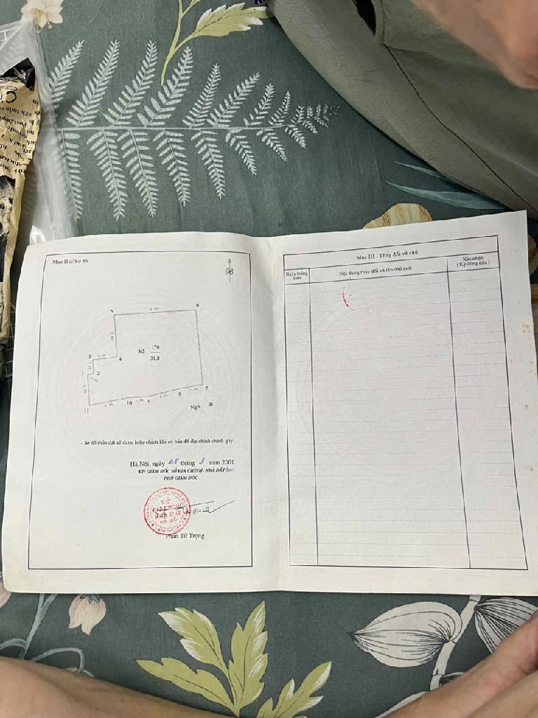 Bán nhà Đồng Nhân - diện tích 51.8m2 3 tầng - HÀNG XÓM PHỐ CỔ - giá 13,4 tỷ