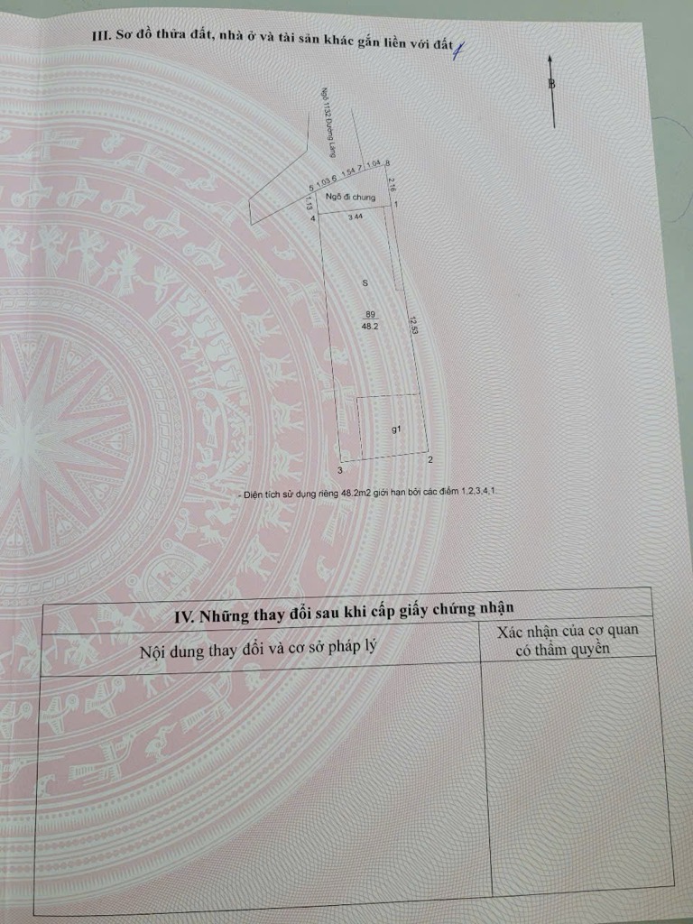 Bán nhà Đường Láng - diện tích 48.2m2 4 tầng - Ngõ ba gác, cách mặt phố chỉ 50m - giá 13,1 tỷ