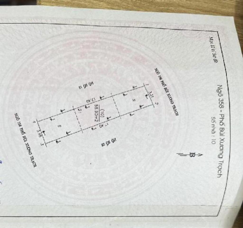 Bán nhà Bùi Xương Trạch - diện tích 58.9m2 1 tầng - Mặt ngõ thông, kinh doanh đỉnh - giá 17,8 tỷ