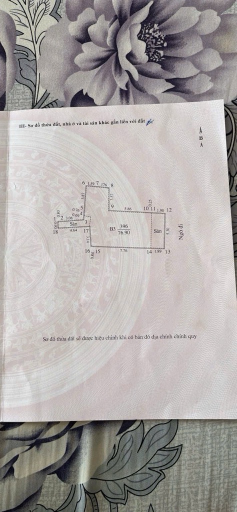 Bán nhà ngõ Ao Dài - diện tích 76.9m2 3 tầng - Nhà đẹp hiếm có - giá 12,6 tỷ