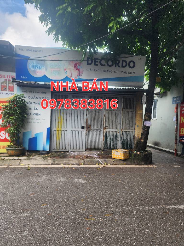 Bán nhà Lĩnh Nam - diện tích 84.2m2 1 tầng - Lô góc thoáng sáng - giá 8,25 tỷ