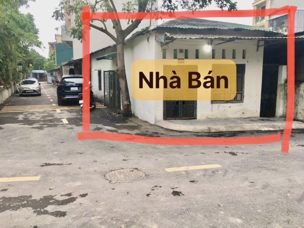 Bán nhà Nguyễn Khoái - diện tích 67.6m2 1 tầng - Lô góc, ô tô đỗ cửa - giá 12,3 tỷ