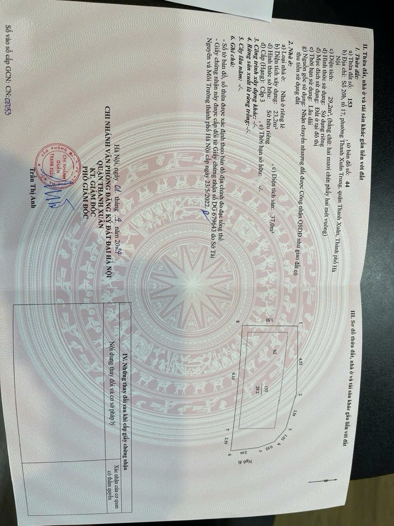 Bán nhà Nguyễn Trãi - diện tích 29m2 5 tầng - Lô góc - giá 9,8 tỷ