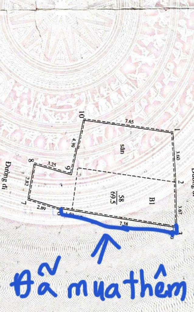 Bán nhà Vĩnh Tuy - diện tích 69,5m2 6 tầng - 2 mặt ngõ, gần phố - giá 17,2 tỷ