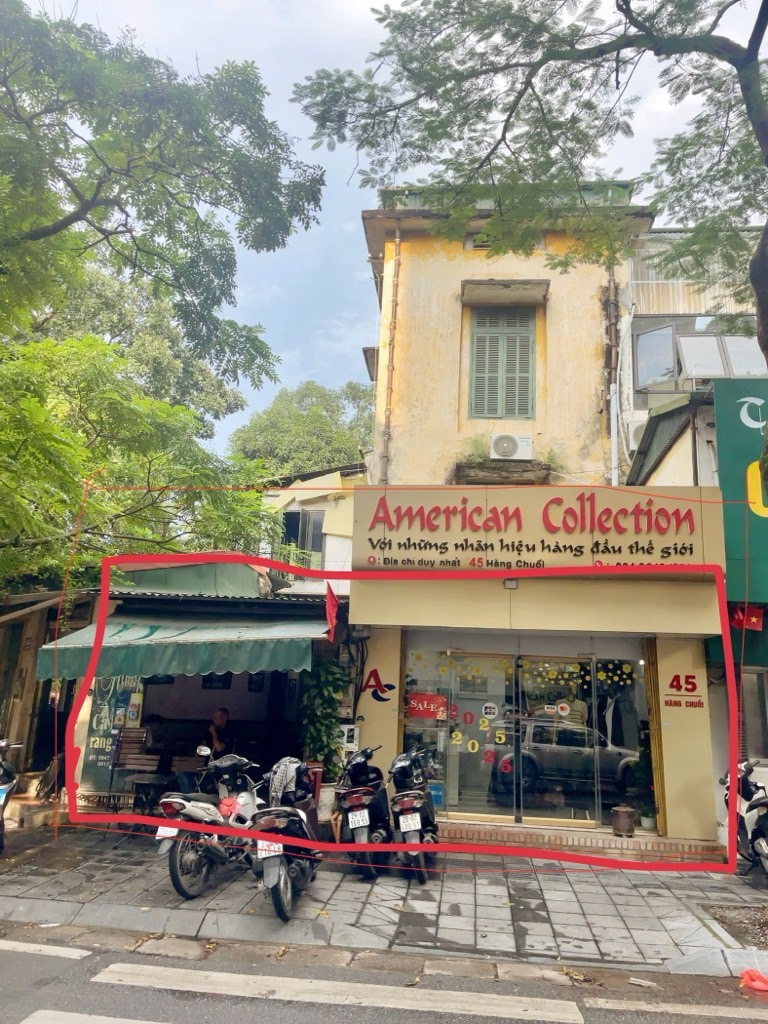 Bán nhà Hàng Chuối - diện tích 96m2 1 tầng - Mặt phố cổ kinh doanh sầm uất - giá 24 tỷ