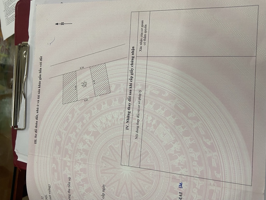 Bán nhà Bằng B - diện tích 36m2 1 tầng - Gần ô tô lô đất đẹp - giá 6,1 tỷ