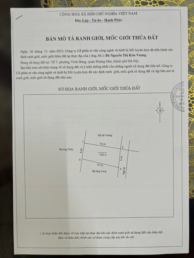 Bán nhà Vĩnh Hưng - diện tích 690m2 1 tầng - Ô TÔ TẢI VÀO TẬN TRONG - giá 21 tỷ