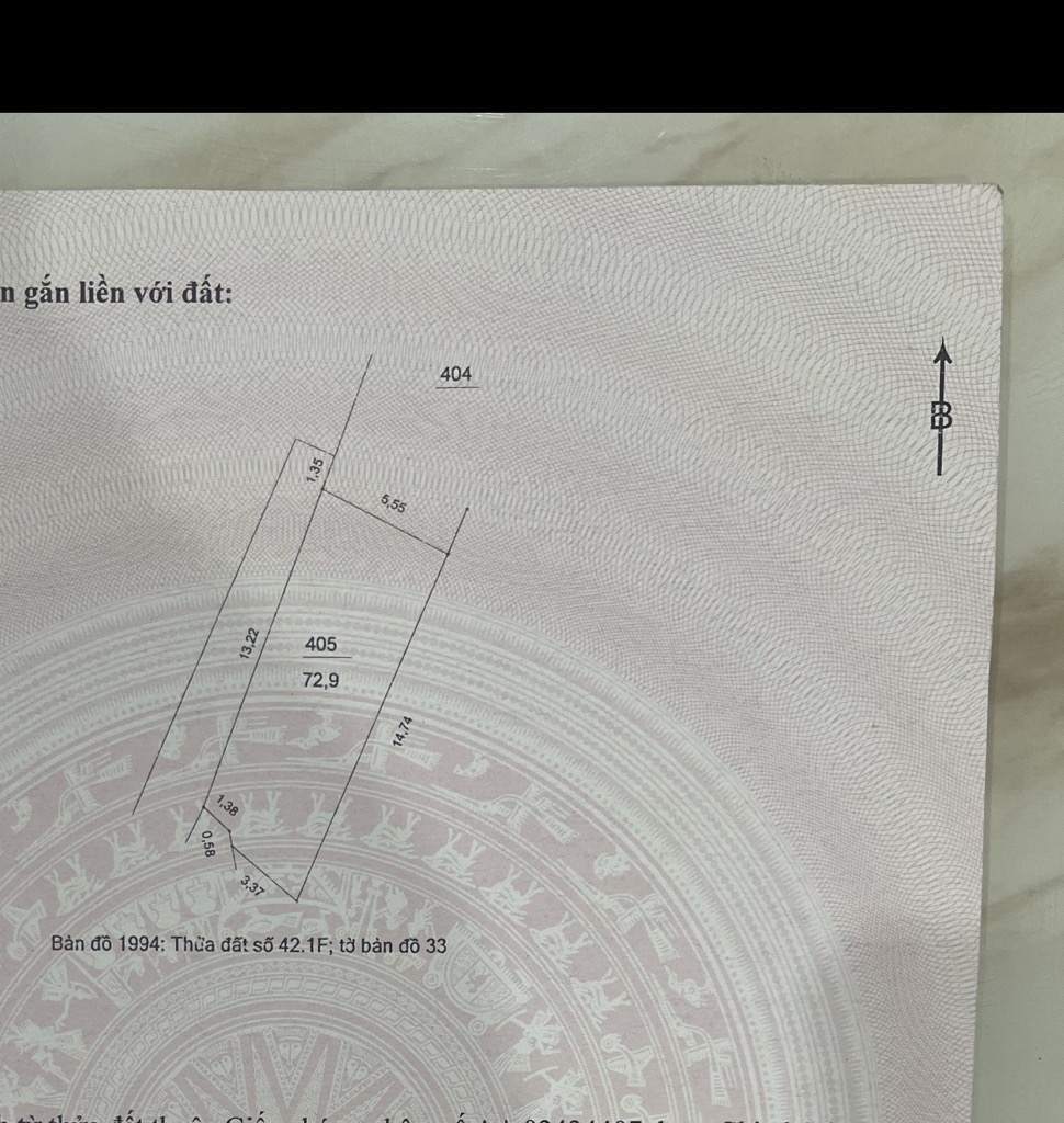 Bán nhà Đông Thiên - diện tích 72,9m2 1 tầng - Mặt tiền khủng - giá 9,25 tỷ