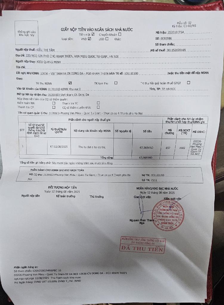 Bán nhà Ngõ chợ khâm Thiên - diện tích 15m2 5 tầng - Nhà mới đẹp ở luôn - giá 4,15 tỷ