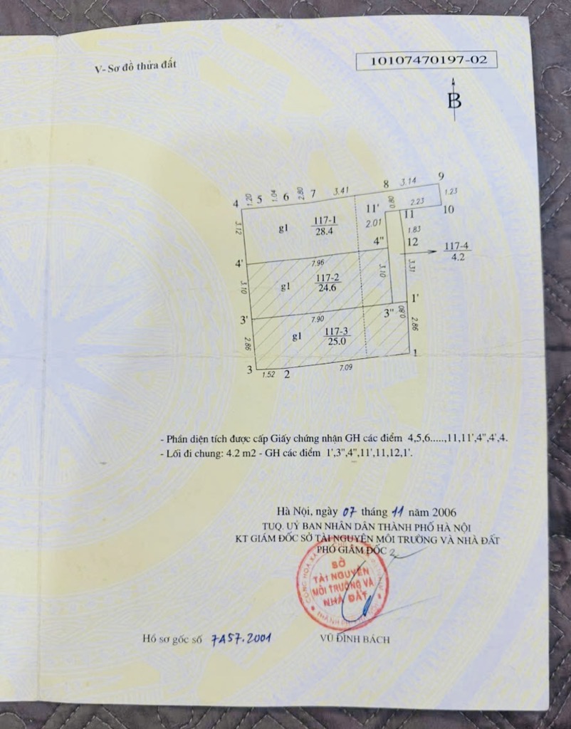 Bán nhà Trương Định - diện tích 28.4m2 5 tầng - gần phố - giá 7,8 tỷ