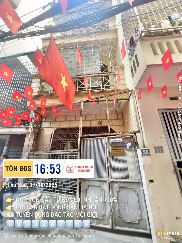 Bán nhà Đường Quan Nhân - diện tích 50m2 4 tầng - Mặt ngõ - giá 12,6 tỷ