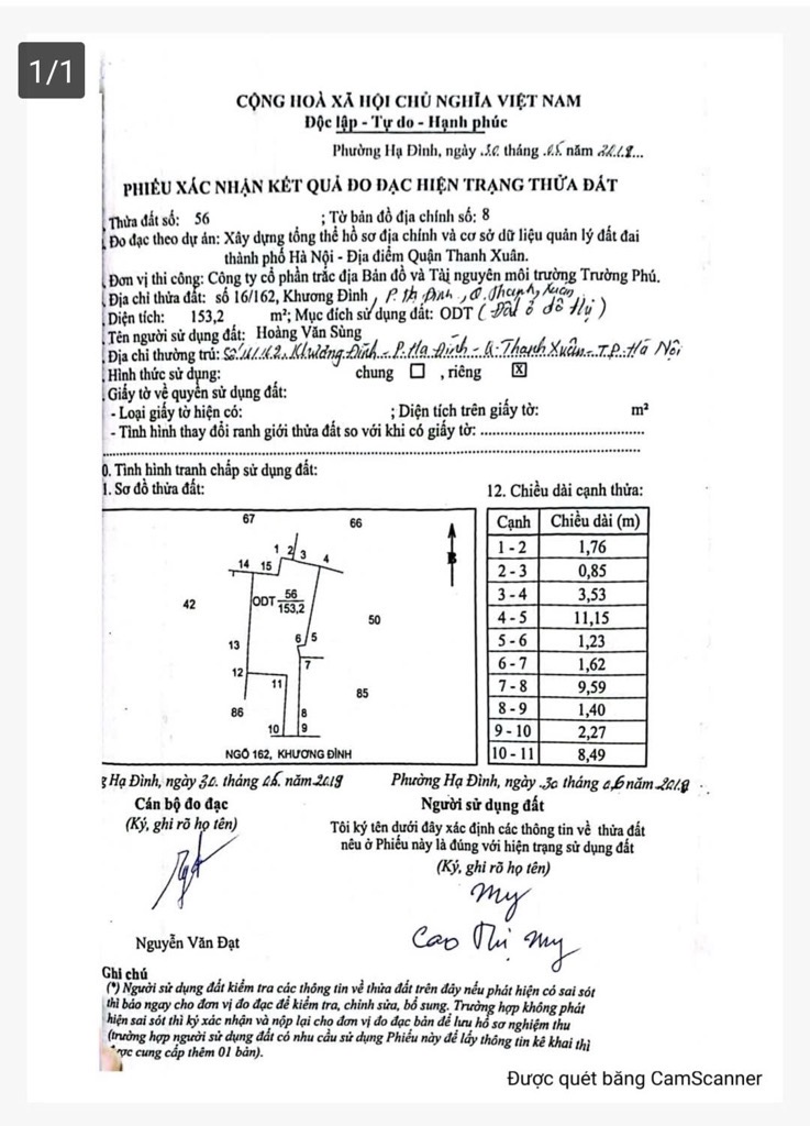 Bán nhà Khương Đình - diện tích 153m2 3 tầng - Ô TÔ ĐỖ CỔNG 50M RA MẶT PHỐ - giá 22,5 tỷ