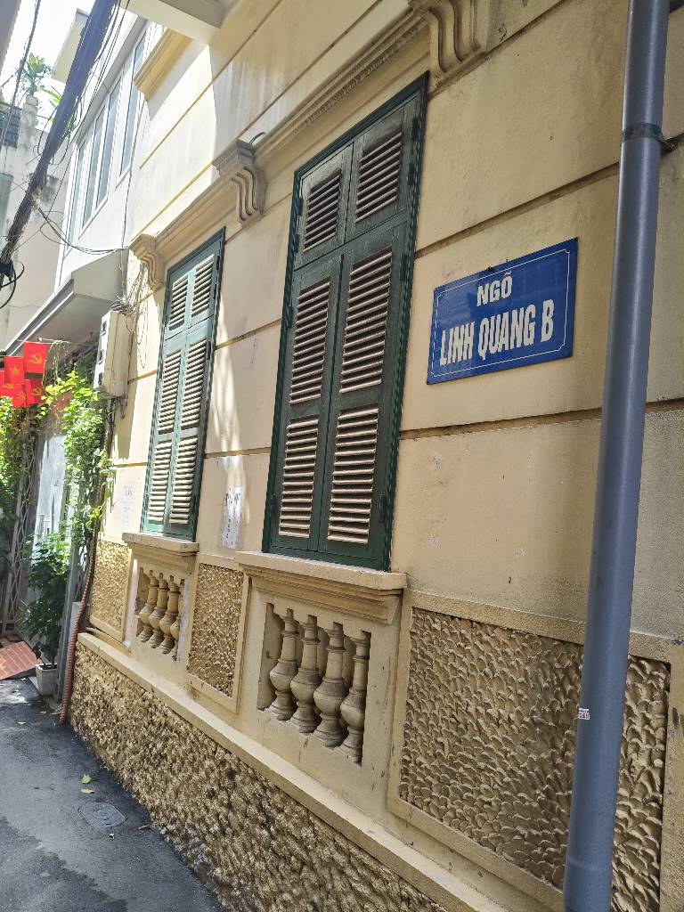 Bán nhà Ngõ limh quang - diện tích 51.1m2 3 tầng - Đất vàng mặt ngõ thông - giá 12,3 tỷ