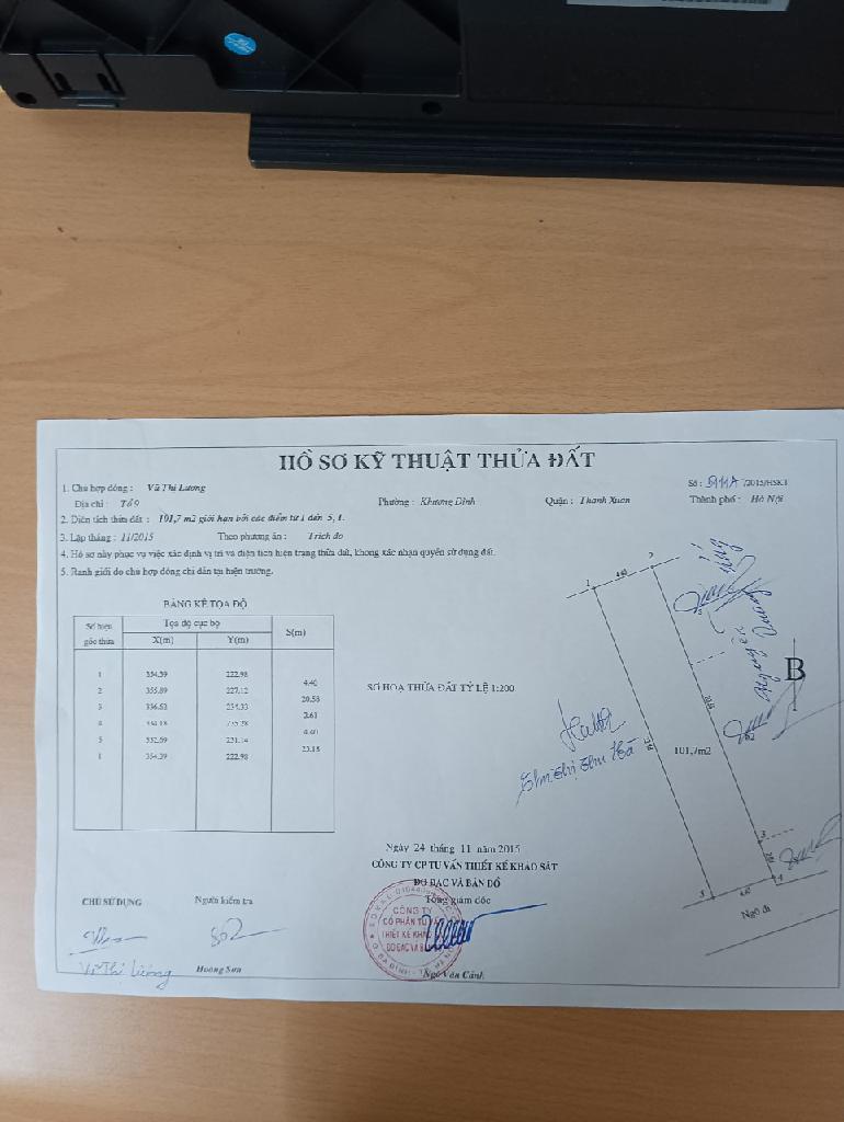 Bán nhà HOÀNG VĂN THÁI - diện tích 101.7m2 1 tầng - Ô TÔ TRÁNH - giá 18 tỷ