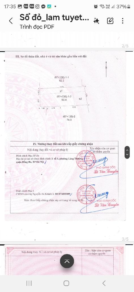 Bán nhà Láng - diện tích 63.4m2 4 tầng - Ô tô đỗ cách 15m - giá 17,8 tỷ