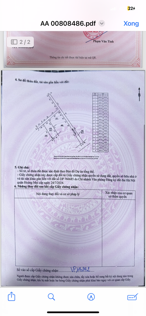 Bán nhà Thuý Lĩnh - diện tích 30m2 6 tầng - Ô tô đỗ cổng - giá 7,8 tỷ