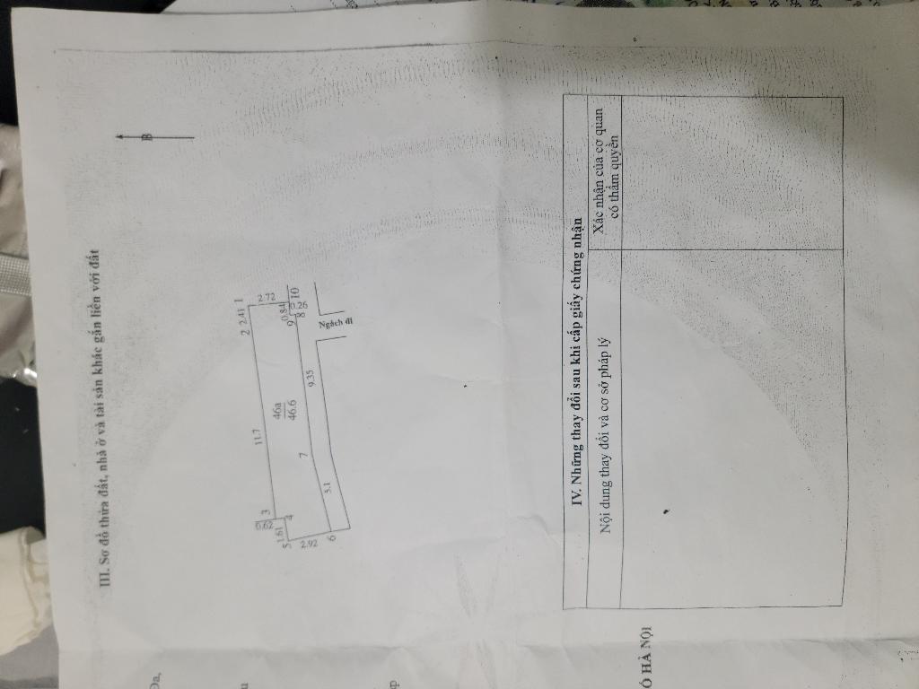 Bán nhà Ngõ Chợ Khâm Thiên - diện tích 47m2 3 tầng - Sổ đỏ chính chủ - giá 8,3 tỷ