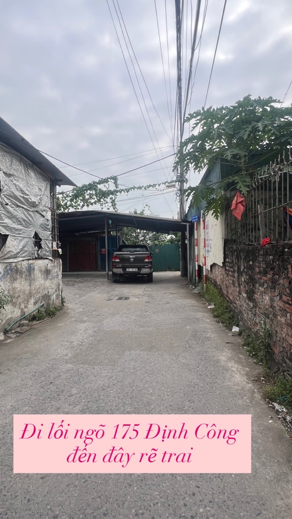 Bán nhà Giải Phóng - diện tích 72.4m2 1 tầng - ô tô qua nhà - giá 3,4 tỷ