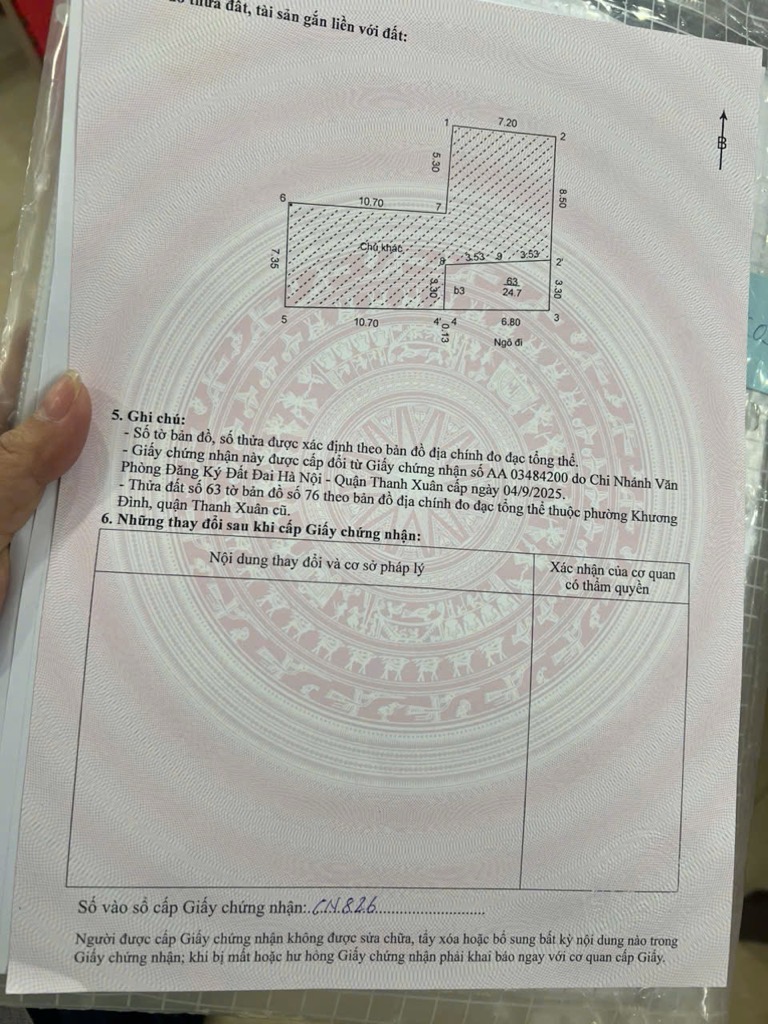 Bán nhà Bùi Xương Trạch - diện tích 25m2 5 tầng - Lô góc 3 mặt thoáng - giá 7,15 tỷ