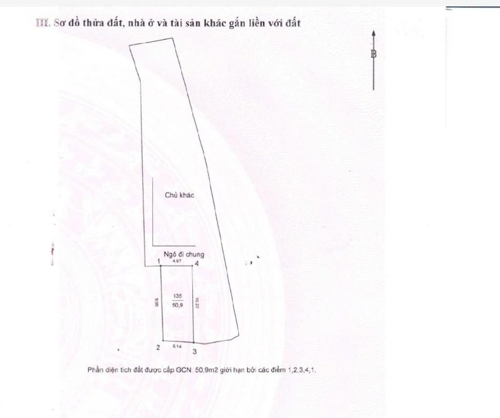 Bán nhà Mình Khai - diện tích 50.9m2 5 tầng - Nhà đẹp gần phố - giá 13,5 tỷ