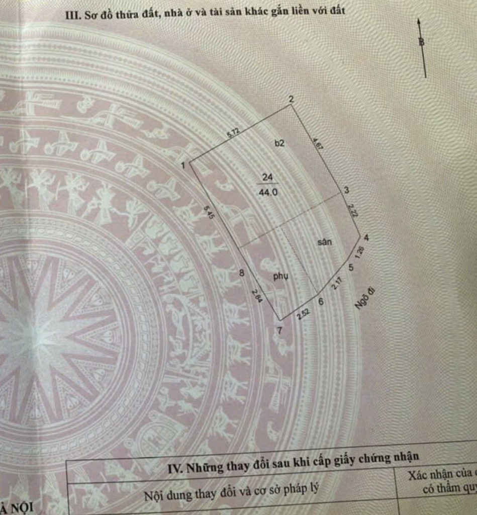 Bán nhà Khâm Thiên - diện tích 44m2 3 tầng - gần phố, tiện kết nối - giá 7,1 tỷ