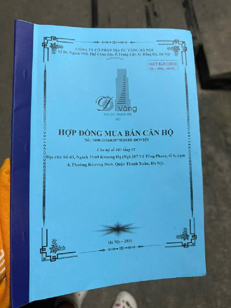 Bán nhà VŨ TÔNG PHAN - diện tích 46m2 1 tầng - ô tô đỗ cửa - giá 2,25 tỷ