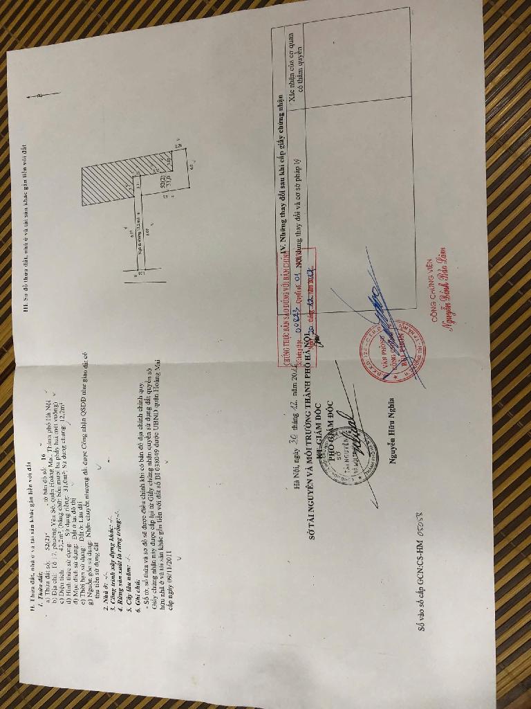 Bán nhà Tam Trinh - diện tích 31m2 5 tầng - ô tô tránh - giá 6,98 tỷ