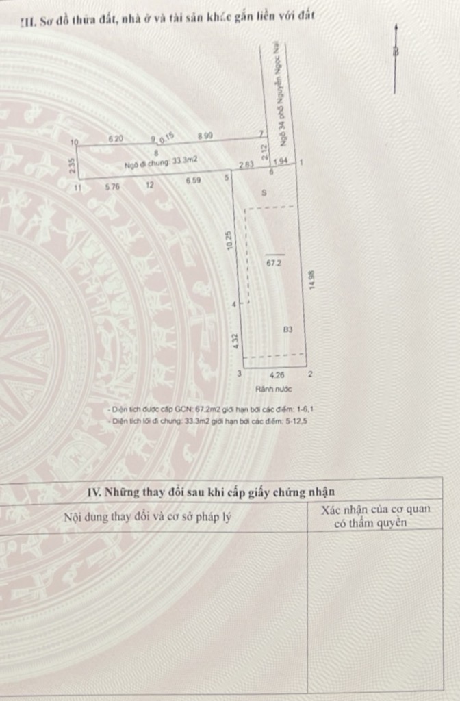 Bán nhà Nguyễn Ngọc Nại - diện tích 67m2 3 tầng - ngõ ô tô thông - giá 17,6 tỷ
