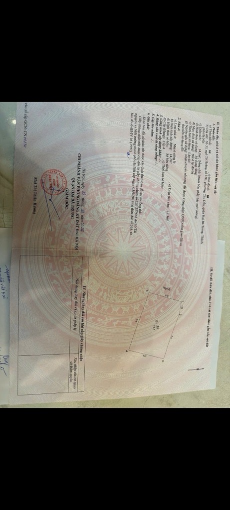 Bán nhà Đê Tô Hoàng - diện tích 15m2 4 tầng - Nhà mới kính koong, vị trí siêu đẹp - giá 5,9 tỷ