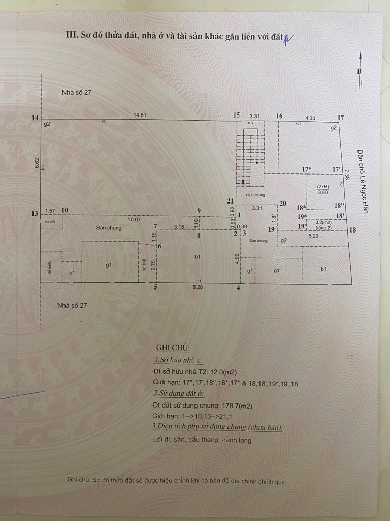 Bán nhà Trần Xuân Soạn - diện tích 35m2 1 tầng - Lô góc - giá 3,8 tỷ