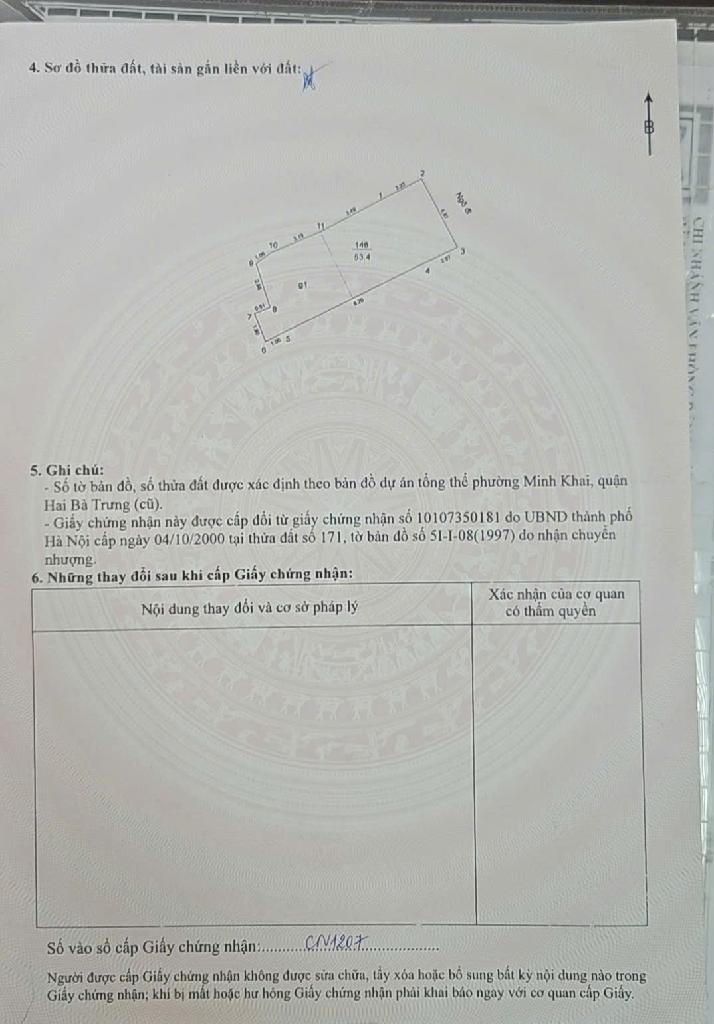 Bán nhà Minh Khai - diện tích 53,7m2 7 tầng - SIÊU PHẨM - TÒA NHÀ DÒNG TIỀN CỰC ĐỈNH - giá 16,9 tỷ