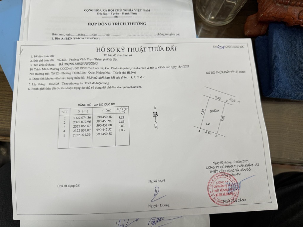 Bán nhà Tân Khai - diện tích 33m2 2 tầng - Cách ô tô 10m - giá 1,95 tỷ